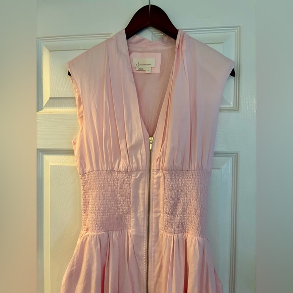 Anthropology Pink Sleeveless Dress - Picture 6 of 6